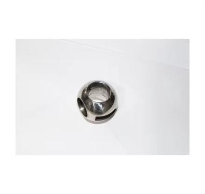201/304/316L Resistência à corrosão de uma peça Micro válvula de esferas Design ajustável