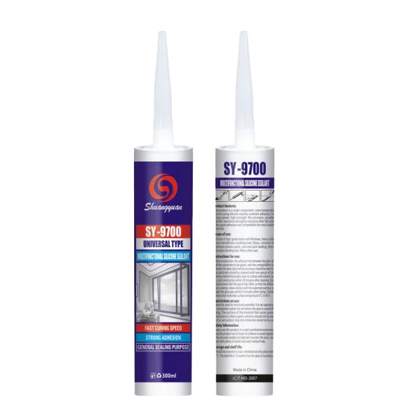 Universal Fast Drying Silicone Adhesive High Adhesion Oil Resistant For Industrial