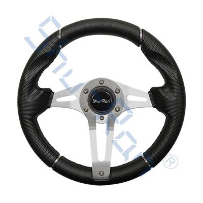 Aperto do preto do desafiador do carrinho de golfe/volante de alumínio dos raios para o carro do clube, o EZGO, e o Yamaha