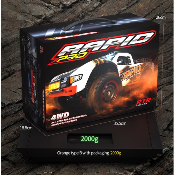 120m Remote Control speed Vehicle Brushless Electric Colour Box Plastic Model