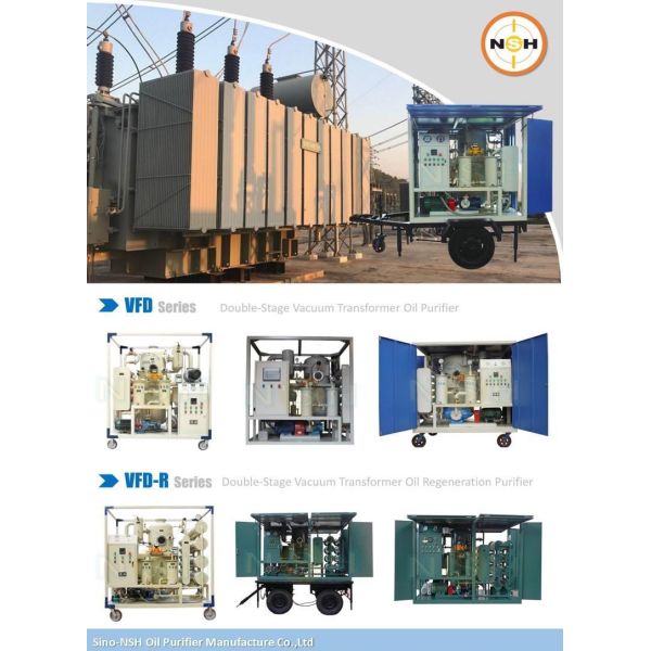 Machine de filtre à huile de Transofrmer d'épurateur d'huile d'isolation de système d'épurateur d'huile de vide