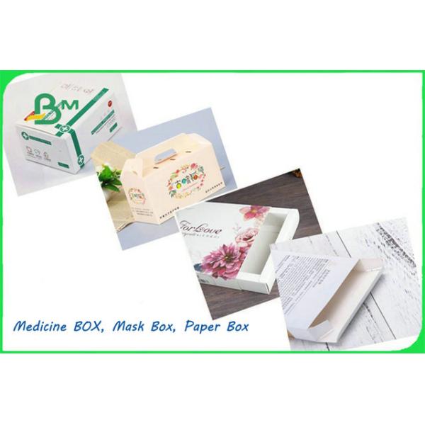 Бумага Кот-д'Ивуар сопротивления к перегибам 250гсм 300гсм жесткости для коробки медицины Бумага Кот-д'Ивуар сопротивления к перегибам 250гсм 300гсм жесткости для коробки медицины