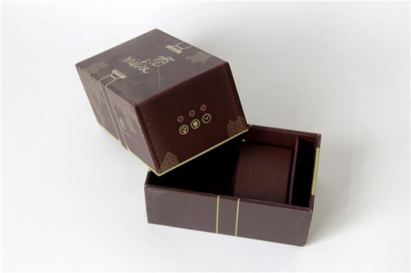 O retalho da prova da água recicl as caixas de presente de papel para o alimento/chá/chocolate