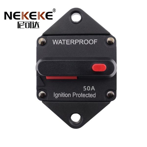Compact Design 12V 48V Waterproof Circuit Breaker 30A-300A For Auto Marine Boat
