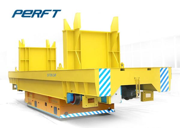 Alta temperatura de aço do carro de transferência da concha anti com 2 - 150 Ton Capacity