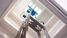 Синь тип рангоута рабочей платформы 16 м мобильный повышаясь Мулти с нагрузкой 160 кг