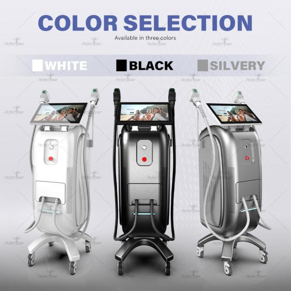 40ms Pulse 808nm Laser Hair Removal Machine 15.6 Inch Touch Screen TEC Cooling System
