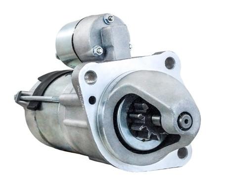 12V 10 Teeth Starter Motor And Alternator For Excavator / Perkins 2873K621