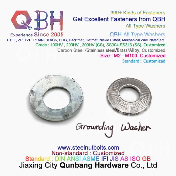 Плоская пружина QBH DIN125 DIN127 F436 F436M F959 F959M DIN434 DIN436 NFE25-511 типа Все сплющила Toothed круглую квадратную шайбу