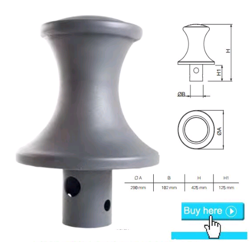 Наружная уличная мебель Отливные железные опоры Переработанная дорожная свалка Для безопасности дорожного движения