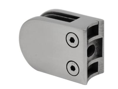 D deu forma às braçadeiras de vidro de cerco de aço inoxidável do hardware para o cetim do espelho da escada