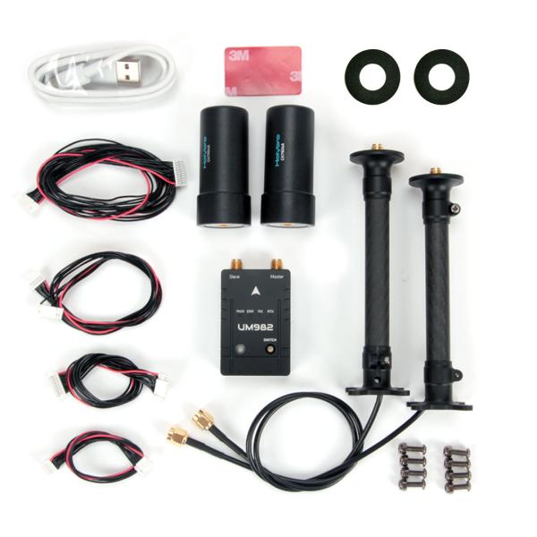H-RTK Unicore UM982 Двойная антенна, управляющий полетом дронов 4.75V ~ 5.25V