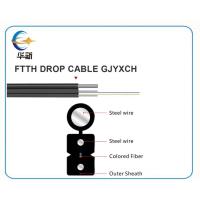 GJYXCH Ftth Drop Cable 1 2 4 6 8 Core Indoor/Outdoor Cable With Messenger Wire Ftth Drop Cable G657A1 G657A2 G652D