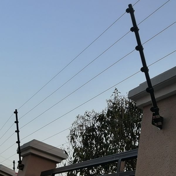 Special accessories for pulse electronic fence: anti-theft door, aluminum-magnesium alloy wire, size 18 and 20, with steel wire reinforcement