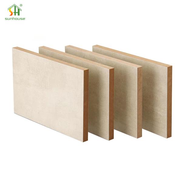 Eco Friendly MDF Board Interior Exterior Decoration Use for Building Construction Application Use