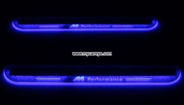 BMW F33 4 series car logo light in door Water proof pedal LED lights sale