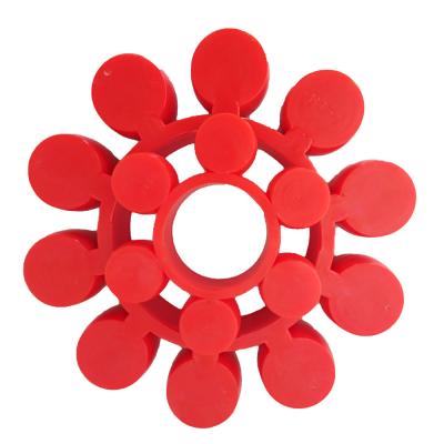 O acoplamento flexível da TA Rotex introduz o coxim de borracha Plum Blossom Pad