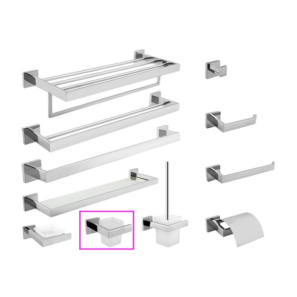 Одноклассный держатель для ванной полированный SUS304 Classics Design