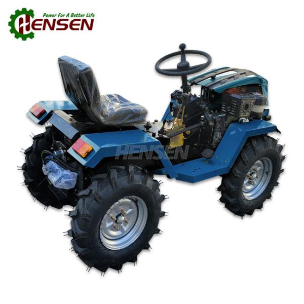 Mini tracteur polyvalent à essence Certification CE Tracteur agricole