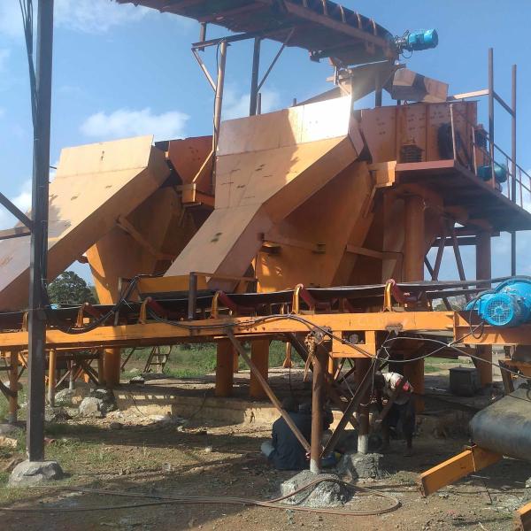 YKJ Series Circular Vibrating Screen For Stone Crusher 4 Deck