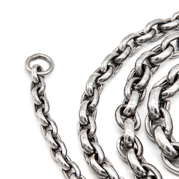 Welded 36 Mm Stainless Steel Long Link Chain / DIN 766 Short Link Chain