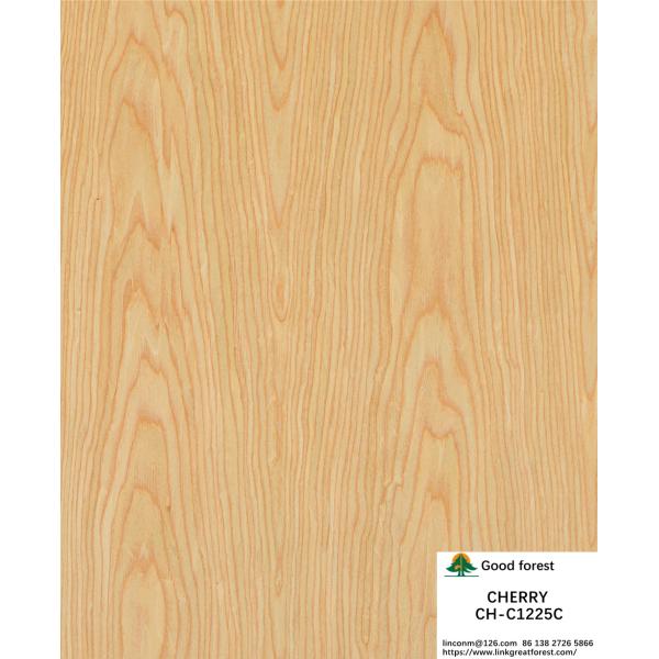 Ev Wood Veneer Of Fancy Crown Grain American Cherry 2850mm Длина для внутренних дверей Китайский производитель CH-119C/1225C