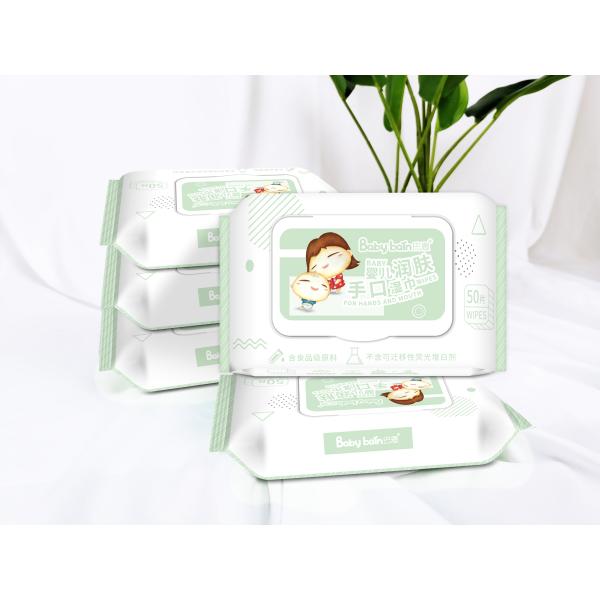 New Develop Design Pure Water Spunlace Non Woven Disposable Wet Wipes