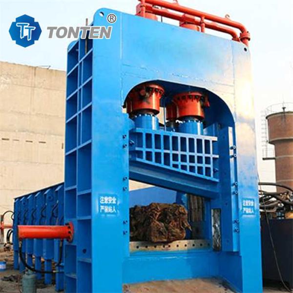 Máquina de corte de chatarra de acero totalmente automática Tijeras de pórtico industria de la construcción