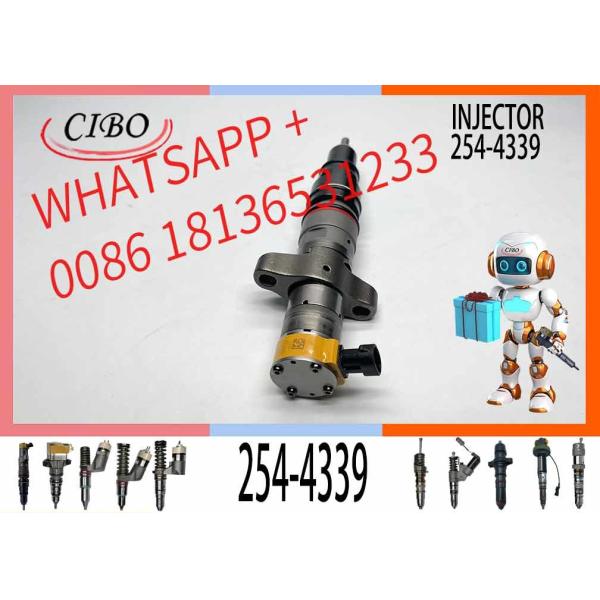 Inyector común auténtico 254-4339 10R7222 387-9433 382-2574 387-9433 254-4339 del carril C9 de los E.E.U.U. para 330D 336D