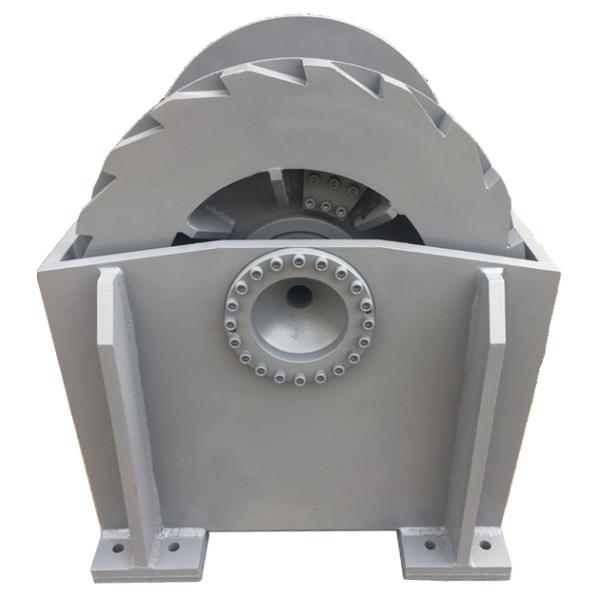 Mini cor personalizada hidráulica industrial do guincho posto para o caminhão do barco do camarão