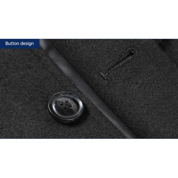 Регулярное мужское шерстяное пальто Зимний цвет твердый одногрудный карманный верблюд мужской длинный плащ мужской пальто