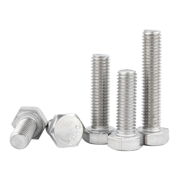 Stainless steel hexagonal bolt