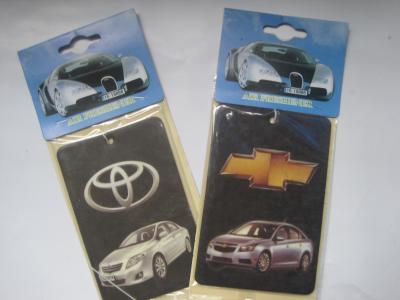 various car logos hanging air freshener,fancy cheep gift for free.
