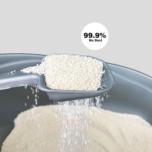 Wholesale Eco-Friendly High Water Absorption Dust-Free Natural Clumping Cassava Cat Litter
