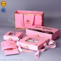 caja de la hoja de oro de los 40cm que imprime las pequeñas cajas de cartón rosadas de 1800gsm Greyboard