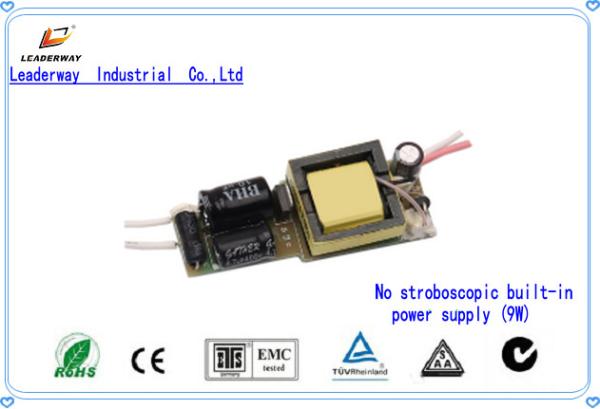 9W LED Power Supply, 90-264V AC Input Voltage, Sized 55 x 21 x 13.5mm Output current 350mA