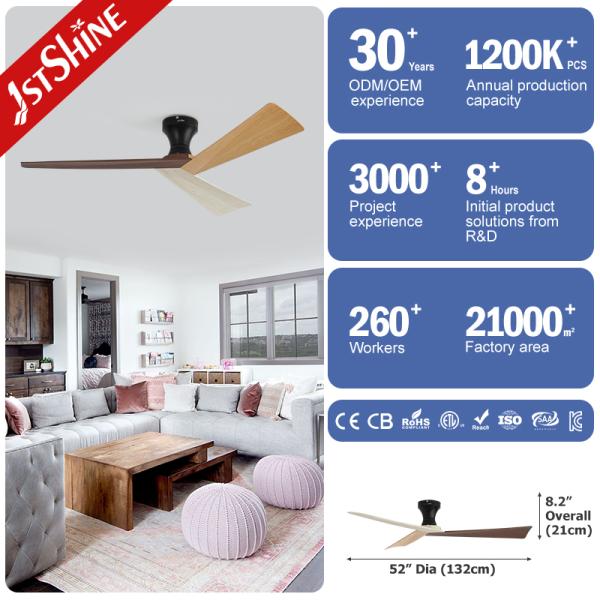 Multi Color Plastic Ceiling Fan With DC Motor No Light remote control include