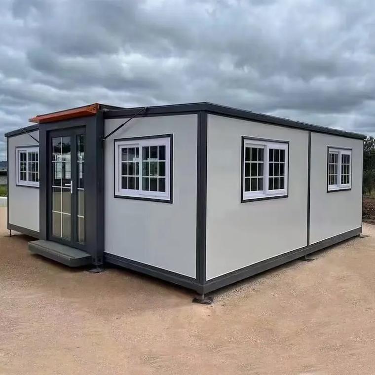 Customised Prefabricated Mobile Office Steel Container Room for Outdoor Flat Pack Container Sandwich Panel for House