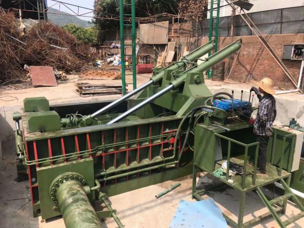 Hydraulic automatic scrap shear baler Y81 Series Metal Baling Machine