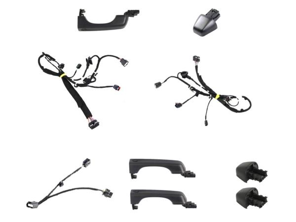 Plastic Black Car Door Accessories car door pull handles