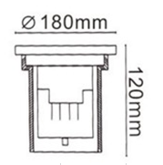 12W,15W,24W,36W  High Power ,Aluminum RGB,Single Color  LED Underground Light, Water proof led underground light