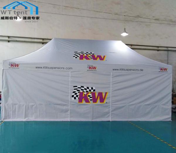 Pop Up Folding Party Tent Exterior Print Logo Oxford Fabric Cover