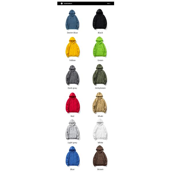 Дизайнерские на заказ оптовые хлопчатобумажные платья тяжелое одеяло премиум черный сверхурочный пуловер для мужчин