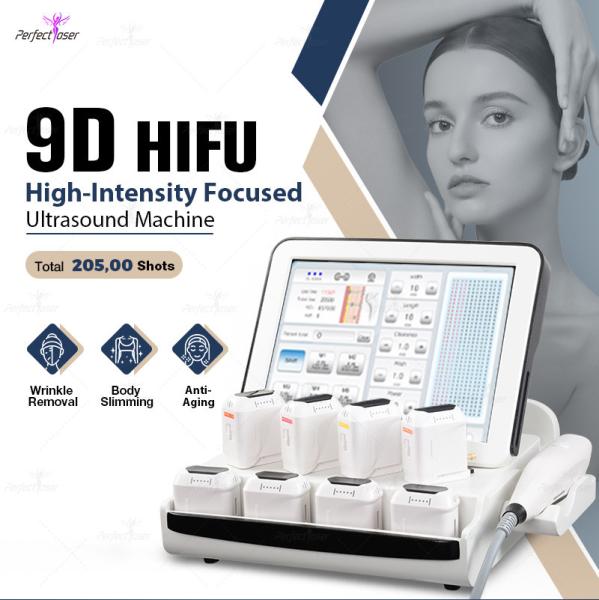 12 Inch Touch Screen HIFU Beauty Machine 9D Face Lift Remove Wrinkle Body Slimming