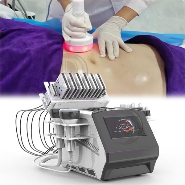 Factory Price Wholesale OEM ODM 6 In 1 40K vacuum cavitation system Radio Frequency Slimming Beauty machine