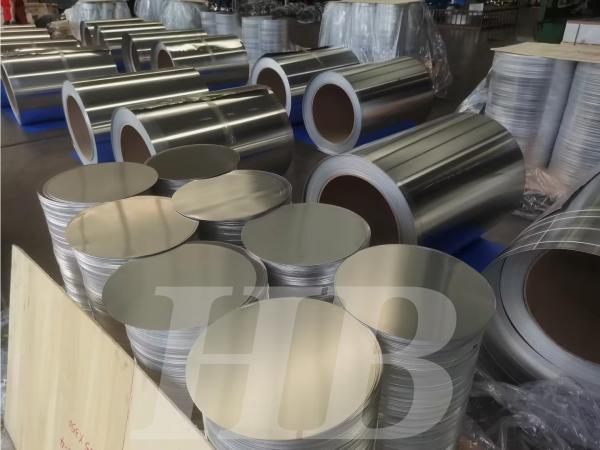 Caldeira de cozinha 1050 1060 1100 Alumínio de qualidade comercial Circulo circular Tratamento térmico