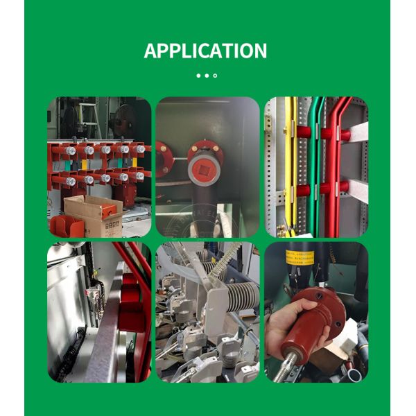 High Voltage Busbar Insulator Designed for in Electrical Substations and Power Plants Offering Long Term Insulation Performance