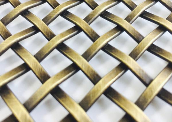 fil décoratif bouclé Mesh Grilles PVD de 3mm
