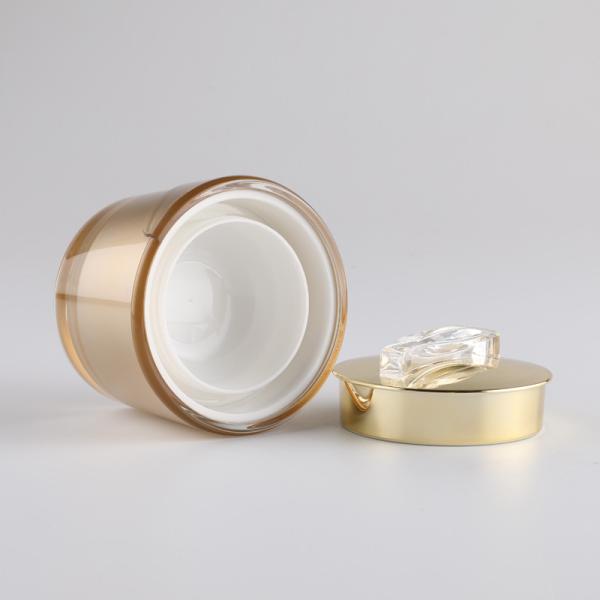 30g/50g Hot Product Acrylic Color Customized Round Shoulder Cosmetic Jar