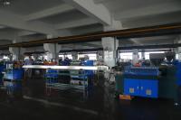 Fácil opere a palha bebendo plástica que faz a máquina a cor azul da máquina